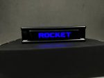 Rocket Led emblem Blue LED in Grille Brabus Rocket style Mercedes G class W463a W464 G63 - Image 7