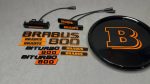 Brabus 800 Orange Badges Full Set LED Exterior for all Mercedes G Class - Image 2