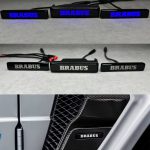 Led emblems Brabus set Grille and Fender for Mercedes G class g63 g500 2025 2026+ w465