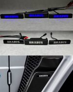 Led emblems Brabus set Grille and Fender for Mercedes G class g63 g500 2025 2026+ w465