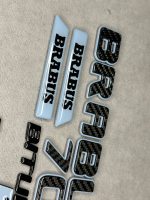 Brabus emblems set 700 Light blue for G class G63 g500 w465 w463a w464 - Image 4
