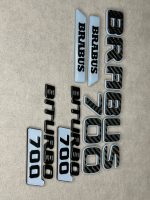 Brabus emblems set 700 Light blue for G class G63 g500 w465 w463a w464 - Image 5
