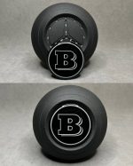 Brabus Airbag Classic Grey and Black emblems for Mercedes G class w465 S class w223 GT 2024+
