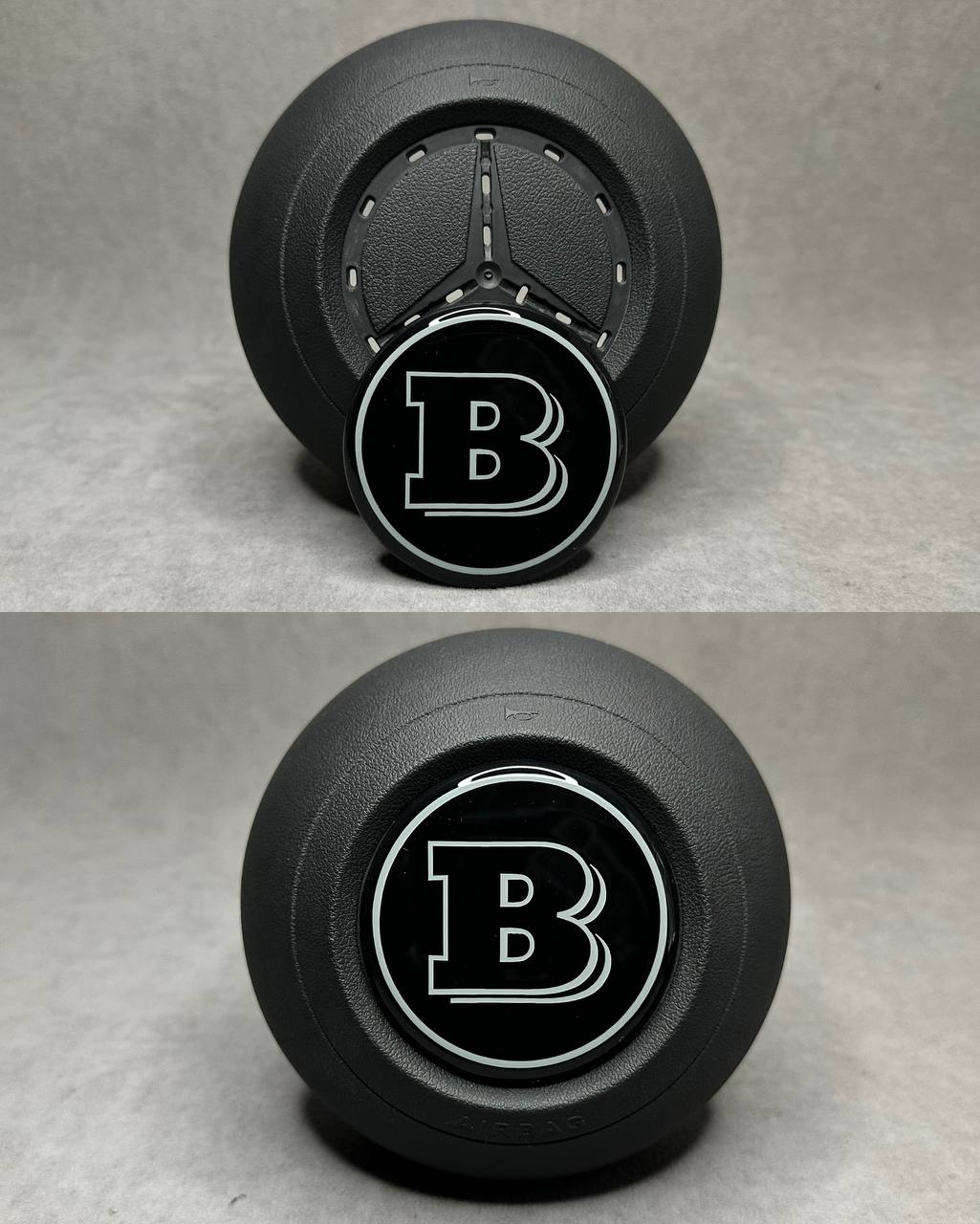 2026-03-04 14.33.27 Brabus Airbag Classic Grey and Black emblems for Mercedes G class w465 S class w223 GT 2024+ - Image 1