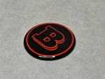 Brabus Red Black Emblem in AirBag for Mercedes G GLE GLS E S Class 2024+ - Image 3