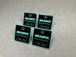 Tiffany Black Seats Badge Set Brabus Masterpiece for Mercedes Benz W463 W464 W463A G class - Image 3