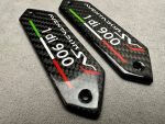 Lamborghini Emblems Aventador SV 1 di 900 in the door card Carbon Fiber - Image 6