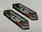 Lamborghini Emblems Aventador SV 1 di 500 in the door card Carbon Fiber - Image 2