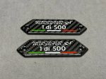 Lamborghini Emblems Aventador SV 1 di 500 in the door card Carbon Fiber - Image 3