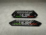 Lamborghini Emblems Aventador SV 1 di 500 in the door card Carbon Fiber - Image 7