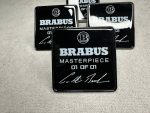 For Seat Metal Emblems Set Brabus Masterpiece 01 f 01 for Mercedes Benz - Image 2
