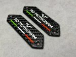 Lamborghini Emblems Aventador AD PERSONAM in the door card Carbon Fiber - Image 4
