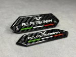 Lamborghini Emblems Aventador AD PERSONAM in the door card Carbon Fiber - Image 7