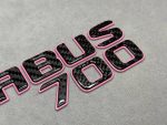 Tail Badges Brabus 700 Pink and Carbon for Mercedes-Benz G Class W463 W463a W464 W465 - Image 4