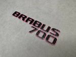 Tail Badges Brabus 700 Pink and Carbon for Mercedes-Benz G Class W463 W463a W464 W465 - Image 7