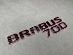 Tail Badges Brabus 700 Pink and Carbon for Mercedes-Benz G Class W463 W463a W464 W465 - Image 8