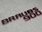 Tail Badges Brabus 900 Pink and Carbon for Mercedes-Benz G Class W463 W463a W464 W465 - Image 5