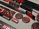 Brabus 900 Rocket Edition MEGA Set Badges Emblems Logos Stickers Mercedes G Class G63 W463a W464 W465 - Image 12