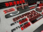 Brabus 900 Rocket Edition MEGA Set Badges Emblems Logos Stickers Mercedes G Class G63 W463a W464 W465 - Image 7