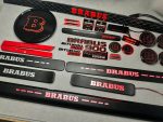 Brabus 900 Rocket Edition MEGA Set Badges Emblems Logos Stickers Mercedes G Class G63 W463a W464 W465 - Image 2