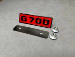 Brabus metal Emblem badge G700 for Mercedes G class w463 G63 G500 G350 - Image 3