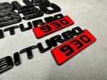 Emblems Brabus Black and Carbon 930 Set for Mercedes-Benz G Class G900 W464 GT GLS GLC GLE - Image 10