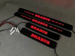 G Wagon BRABUS LED Door Silver Sills Illuminated G63 G500 W464 W463a 2018+ - Image 4