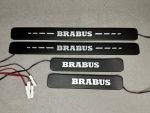 G Wagon BRABUS LED Door Silver Sills Illuminated G63 G500 W464 W463a 2018+ - Image 9