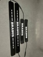 Brabus Carbon Door Sills LED for Mercedes G Class W463A W464 W465 G63 G500 White Illuminated Plates 2018+ - Image 3