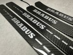 Brabus Carbon Door Sills LED for Mercedes G Class W463A W464 W465 G63 G500 White Illuminated Plates 2018+ - Image 6