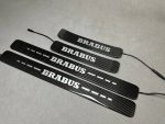 Brabus Carbon Door Sills LED for Mercedes G Class W463A W464 W465 G63 G500 White Illuminated Plates 2018+ - Image 9