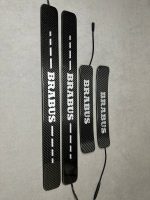 Brabus Carbon Door Sills LED for Mercedes G Class W463A W464 W465 G63 G500 White Illuminated Plates 2018+ - Image 10