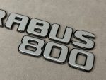 Brabus 800 Tail emblem for Nardo Grey Metal for Mercedes-Benz G Class W464 W463a W463 - Image 2