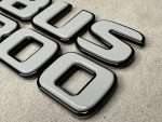 Brabus 800 Tail emblem for Nardo Grey Metal for Mercedes-Benz G Class W464 W463a W463 - Image 5