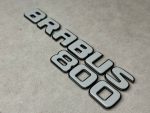 Brabus 800 Tail emblem for Nardo Grey Metal for Mercedes-Benz G Class W464 W463a W463