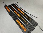 Brabus Carbon Door Sills LED for Mercedes G Class W463A W464 W465 G63 G500 Orange Illuminated Plates 2018+ - Image 8
