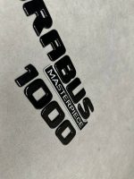 Brabus 1000 Masterpiece Rear Trunk Badge Set for Mercedes S Class W223 Black Emblems Luxury Styling Kit - Image 2