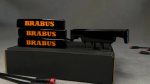 Led emblems Orange Brabus set Grille and Fender for Mercedes G class g63 g700 g800 w463a 2024+ - Image 3