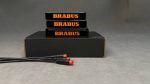 Led emblems Orange Brabus set Grille and Fender for Mercedes G class g63 g700 g800 w465 - Image 4