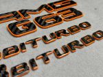 AMG G63 V8 biturbo orange and carbon G class W463 W463A AMG G63 W464 W465 - Image 4