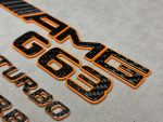 AMG G63 V8 biturbo orange and carbon G class W463 W463A AMG G63 W464 W465 - Image 6