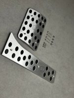 Pedals pads Mercedes Benz G Class W464 W463a G63 G500 GLE W167 sports Aluminum - Image 2