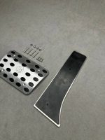 Pedals pads Mercedes Benz G Class W465 W223 sports Aluminum - Image 4