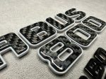 Badges Brabus 800 Set Gray Carbon Mercedes-Benz G Class W464 GT GLS GLC - Image 2