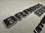 Badges Brabus 800 Set Gray Carbon Mercedes-Benz G Class W464 GT GLS GLC - Image 4