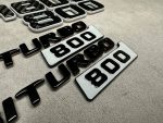 Badges Brabus 800 Set Gray Carbon Mercedes-Benz G Class W464 GT GLS GLC - Image 5