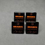 Brabus Seat Badge Orange Emblem Mercedes W464 W463A G GLE GLS GT GLC S Class