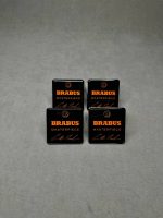 Brabus Seat Badge Orange Emblem Mercedes W464 W463A G GLE GLS GT GLC S Class - Image 5
