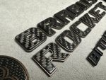 Brabus Rocket Emblems and Badges Set Brown and Carbon for ALL Model Mercedes - Image 4