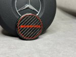 AMG Red Black Emblem in AirBag for Mercedes G GLE GLS E S Class 2024+ - Image 3